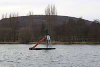 Weihnachtstauchen am Bebraer Teich Bild: Weihnachtstauchen am Bebraer Teich
