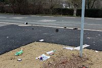 Bild: Auf Bundeswehrparkplatz randaliert?