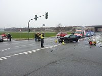Bild: Unfall an der Anschlussstelle