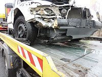 Bild: Unfall an der Anschlussstelle