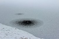 Bild: Gef&auml;hrlicher Leichtsinn auf Parkteich