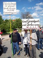 Großdemonstartion in Erfurt Bild: Großdemonstartion in Erfurt