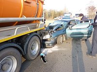 Bild: Unfall in der Rothenburgstra&szlig;e in Nordhausen