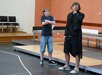 Bild: Probenbeginn Schlossfestspiele