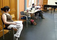 Bild: Probenbeginn Schlossfestspiele