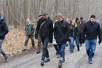 Bild: B&uuml;rgerinitiative mit Staatssekret&auml;r unterwegs