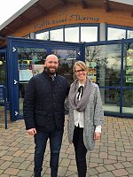 Bild: Die Kyffh&auml;user-Therme und Das Kyffh&auml;user-Denkmal