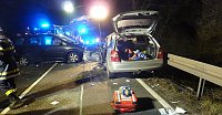 Bild: Schwerer Unfall auf der B4