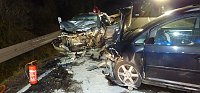 Bild: Schwerer Unfall auf der B4