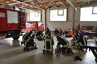 Bild: Atemschutzger&auml;tetr&auml;ger Lehrgang 2016 in der Feuerwehr Greu&szlig;en