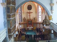 Bild: Ostersonntag und Ostermontag in der St.Trinitatis-Kirche