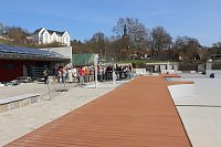 Massenandrang im Kurpark Bad Frankenhausen Bild: Massenandrang im Kurpark Bad Frankenhausen