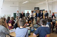 Bild: Digitale Welt im Klassenzimmer