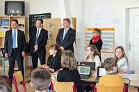 Bild: Digitale Welt im Klassenzimmer