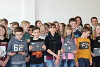 Bild: Digitale Welt im Klassenzimmer