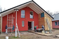 Bild: Er&ouml;ffnung der Bungalows