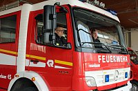 Bild: Funksprechausbildung bei der Feuerwehr
