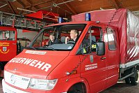 Bild: Funksprechausbildung bei der Feuerwehr