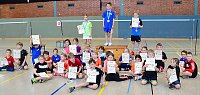 Bild: Landeseinzelmeisterschaften AK09 im Badminton