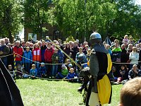 Bild: Ritterfest in Wei&szlig;ensee