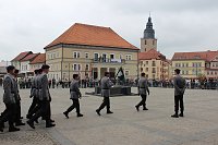 Bild: Vereidigung auf dem Marktplatz