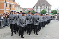 Bild: Vereidigung auf dem Marktplatz