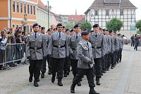 Bild: Vereidigung auf dem Marktplatz