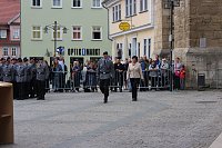 Bild: Vereidigung auf dem Marktplatz