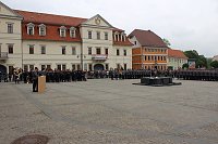 Bild: Vereidigung auf dem Marktplatz