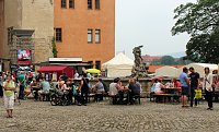 Auflauf zum Abschluss Residenzfest Bild: Auflauf zum Abschluss Residenzfest