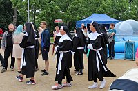 Auflauf zum Abschluss Residenzfest Bild: Auflauf zum Abschluss Residenzfest