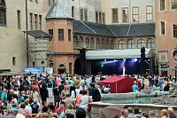 Auflauf zum Abschluss Residenzfest Bild: Auflauf zum Abschluss Residenzfest
