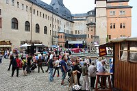 Auflauf zum Abschluss Residenzfest Bild: Auflauf zum Abschluss Residenzfest