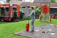 Bild: Mit der Feuerwehr zum Jubil&auml;um