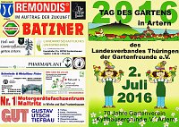 Tag des Gartens 2016 in Vorbereitung Bild: Tag des Gartens 2016 in Vorbereitung
