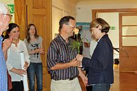 Künstler auf zwei "Instrumenten" Bild: Künstler auf zwei "Instrumenten"