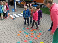 Bild: Verkehrssicherheitstag der Kita Zwergenland  Kalbsrieth