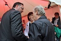 Nass vor der Premiere Bild: Nass vor der Premiere