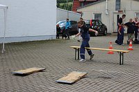 Unwettereinsatz auf Feuerwehrfest in Bebra Bild: Unwettereinsatz auf Feuerwehrfest in Bebra