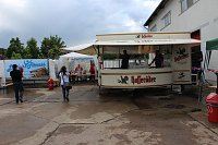 Unwettereinsatz auf Feuerwehrfest in Bebra Bild: Unwettereinsatz auf Feuerwehrfest in Bebra
