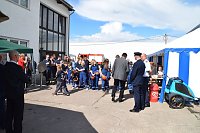 Unwettereinsatz auf Feuerwehrfest in Bebra Bild: Unwettereinsatz auf Feuerwehrfest in Bebra