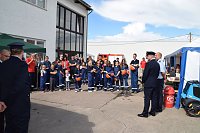 Unwettereinsatz auf Feuerwehrfest in Bebra Bild: Unwettereinsatz auf Feuerwehrfest in Bebra