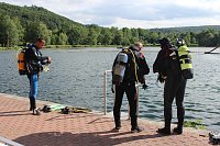 Grasmahd im Bebraer Teich Bild: Grasmahd im Bebraer Teich