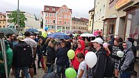 Demos in Artern Bild: Demos in Artern