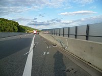 Unfall auf der Autobahn Bild: Unfall auf der Autobahn