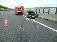 Unfall auf der Autobahn Bild: Unfall auf der Autobahn