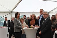 Mit Festakt schiefer Turm als gerettet gefeiert Bild: Mit Festakt schiefer Turm als gerettet gefeiert