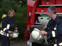 Bild: Feuerwehr&uuml;bung Stockhausen