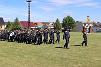 Bild: Traumhaftes Sommerwetter bei Vereidigung