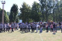 Bild: Traumhaftes Sommerwetter bei Vereidigung